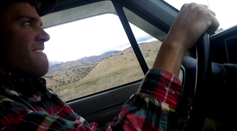 Bobby maintains unwavering focus as he tries to coast the dead XJ to a safe place after the battery cut out.